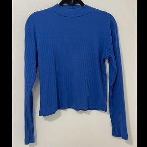 Ilana Kohn Georgie Mock Neck in Royal Blue sz S